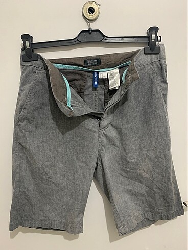H&M H&M 28 beden gri bermuda şort