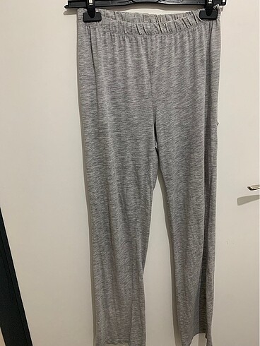 LCW young S beden gri düz pijama altı