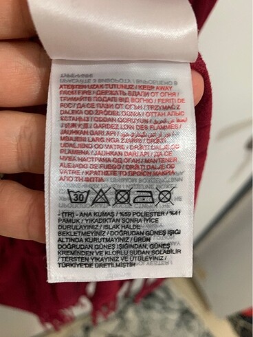 s Beden bordo Renk LCW S beden vişne çürüğü plaj elbisesi