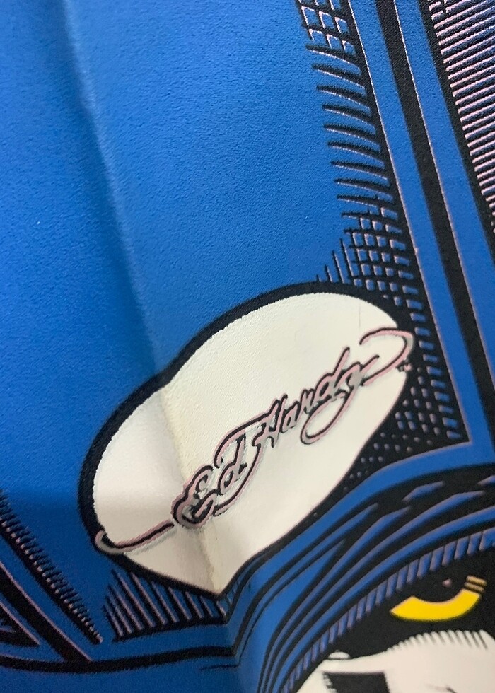 Ed Hardy 48 beden kuru kafa deniz şortu - Görsel 4