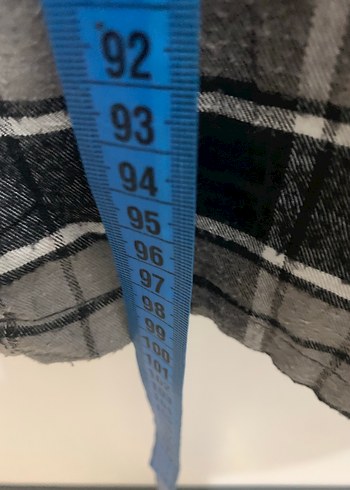 Silk Blue L-XL beden ekose pijama altı - Görsel 5