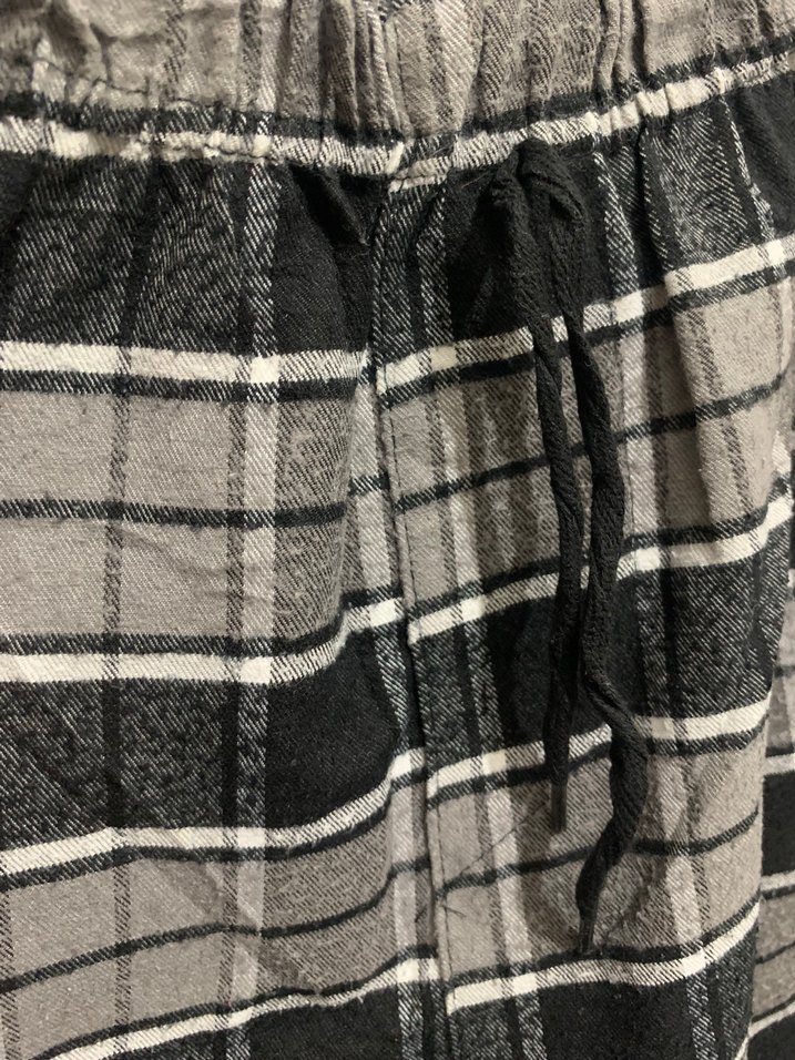 Silk Blue L-XL beden ekose pijama altı - Görsel 2