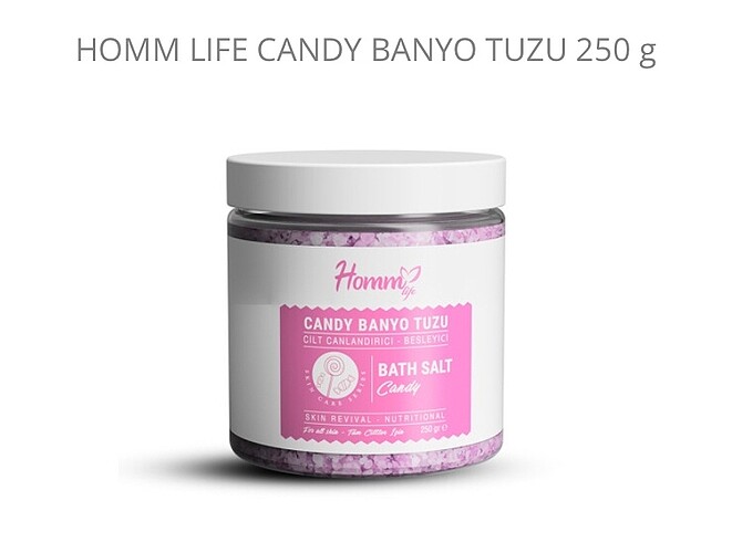 Homm life candy banyo tuzu