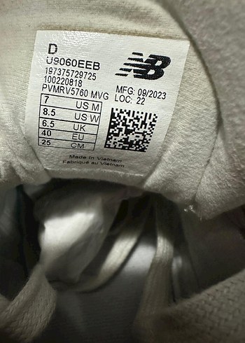 New Balance Kadın Beyaz Gri Sneakers Beymenden alındı. - Görsel 5