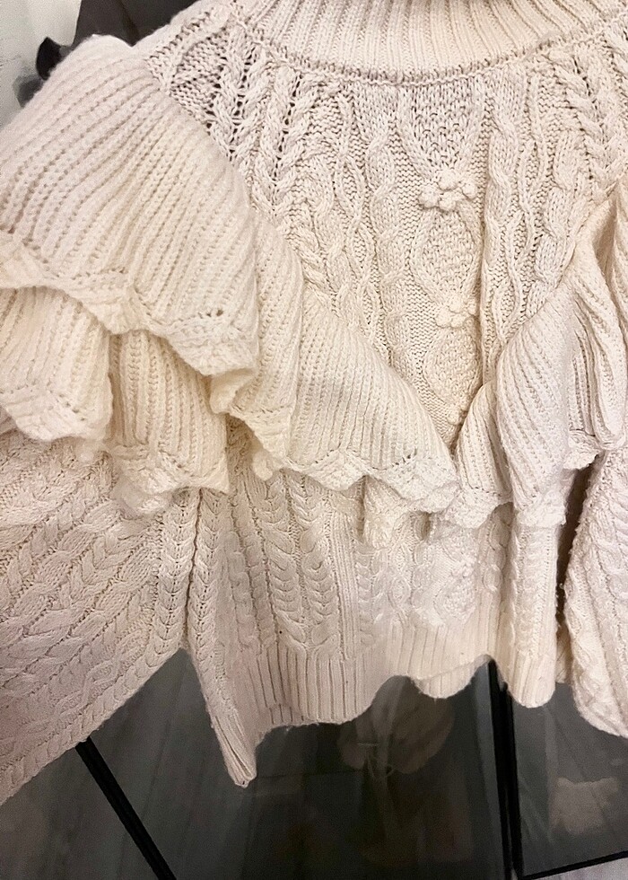 İNDİRİM YAPMIYORUM Hiç kullanılmadı ağır bir kazak - Görsel 3