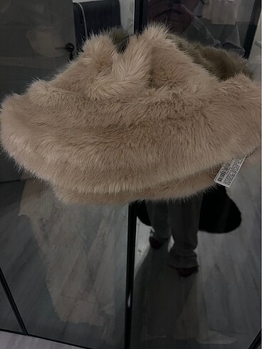 Kürk snood atkı