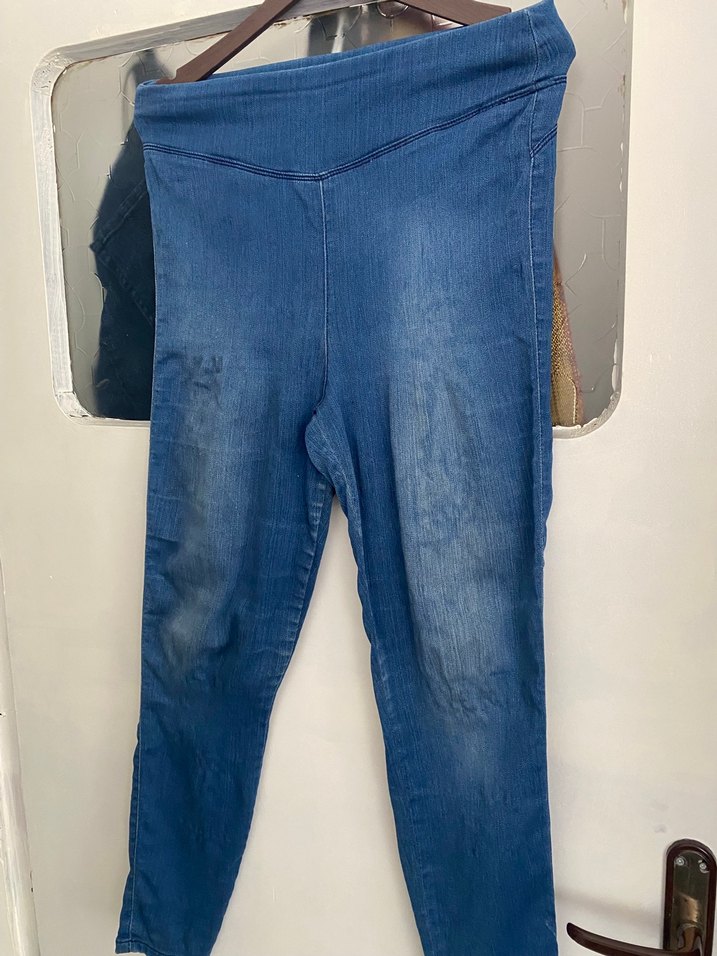 Mavi Kadın Bel Detaylı Dar Kesim Jean - Görsel 2