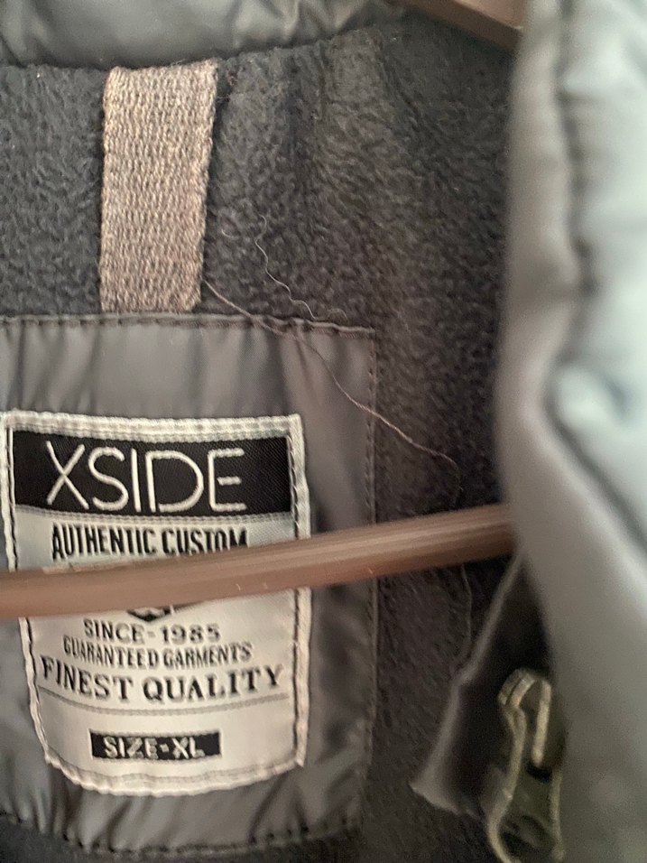 Gri Erkek Fermuarlı Kolsuz şişme Mont - Görsel 3