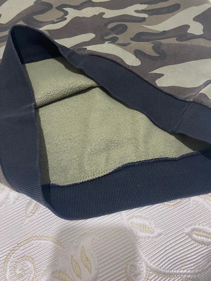 Erkek Kamuflaj Oversize Sweatshirt - Görsel 3