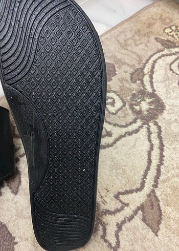 Kahverengi Yılan Desenli Tokalı Erkek Terlik - Görsel 3