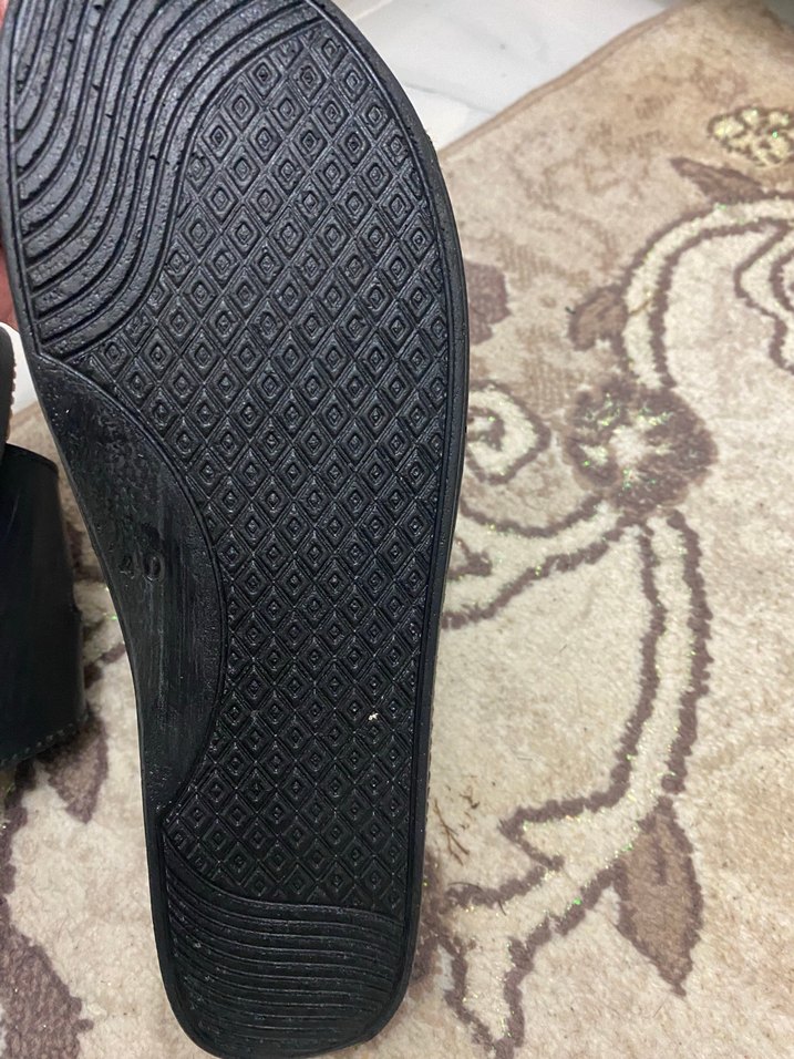 Kahverengi Yılan Desenli Tokalı Erkek Terlik - Görsel 3