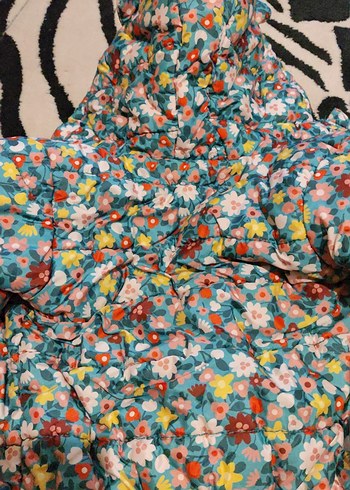 Çiçek Desenli Pembe Bebek Çantası - Görsel 6