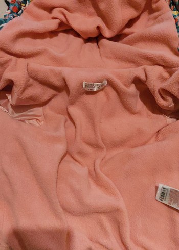 Çiçek Desenli Pembe Bebek Çantası - Görsel 4