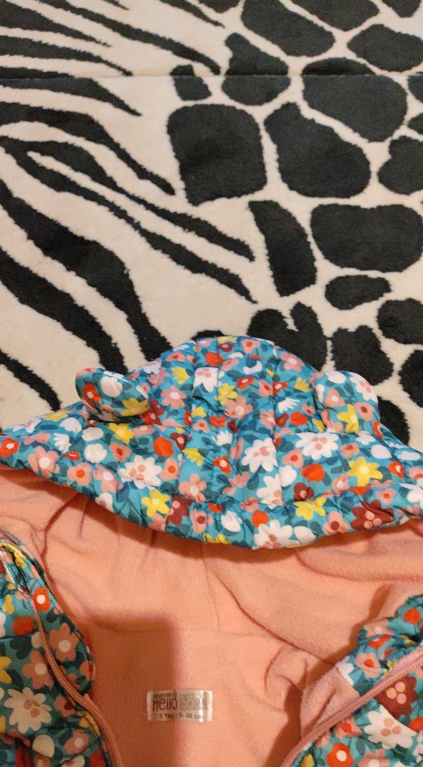 Çiçek Desenli Pembe Bebek Çantası - Görsel 2