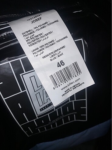 LUFİAN MAVİ YELEK - Görsel 2