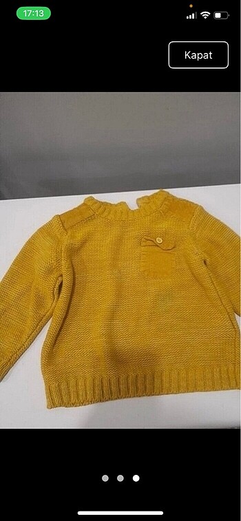 1,5 Yaş Beden Erkek bebek Sweat