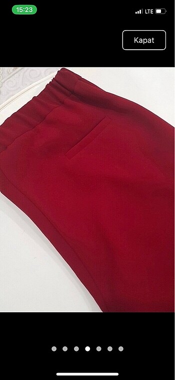 xl Beden bordo Renk Kadın pantolon