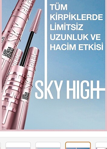 Skyhigh lash sensa tıonal maskara 