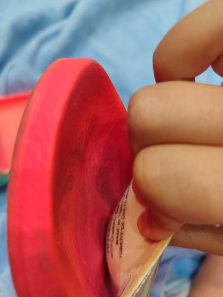 Parlak Desenli Renkli Çocuk Terlik - Görsel 3