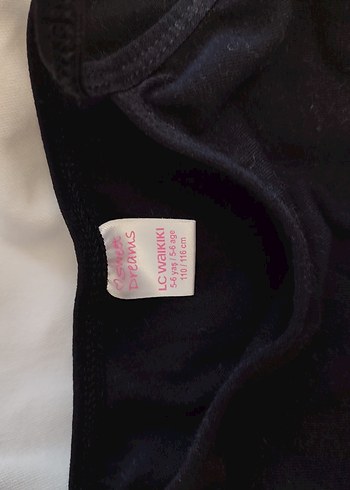 Kız çocuk badi siyah renk - Görsel 2