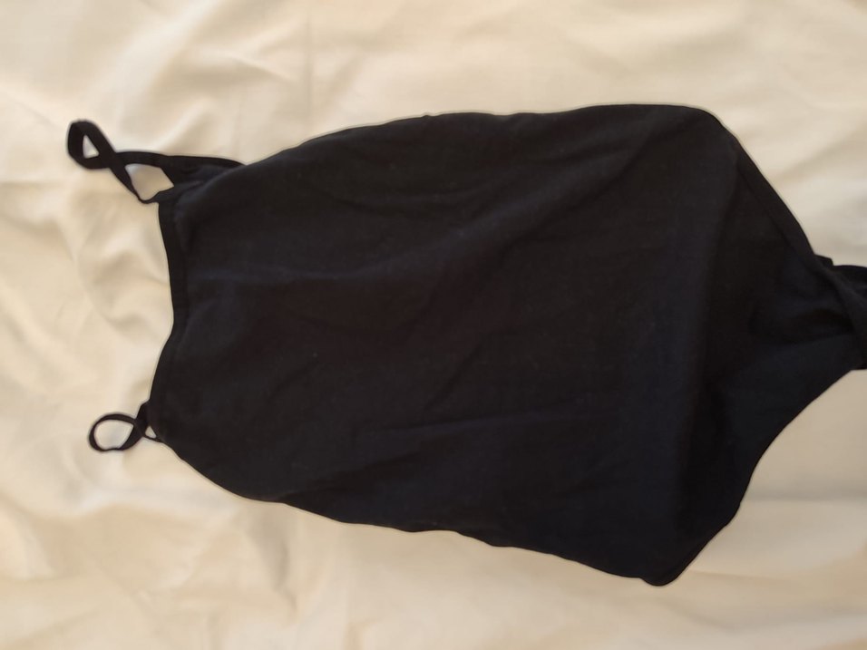 Kız çocuk badi siyah renk - Görsel 3