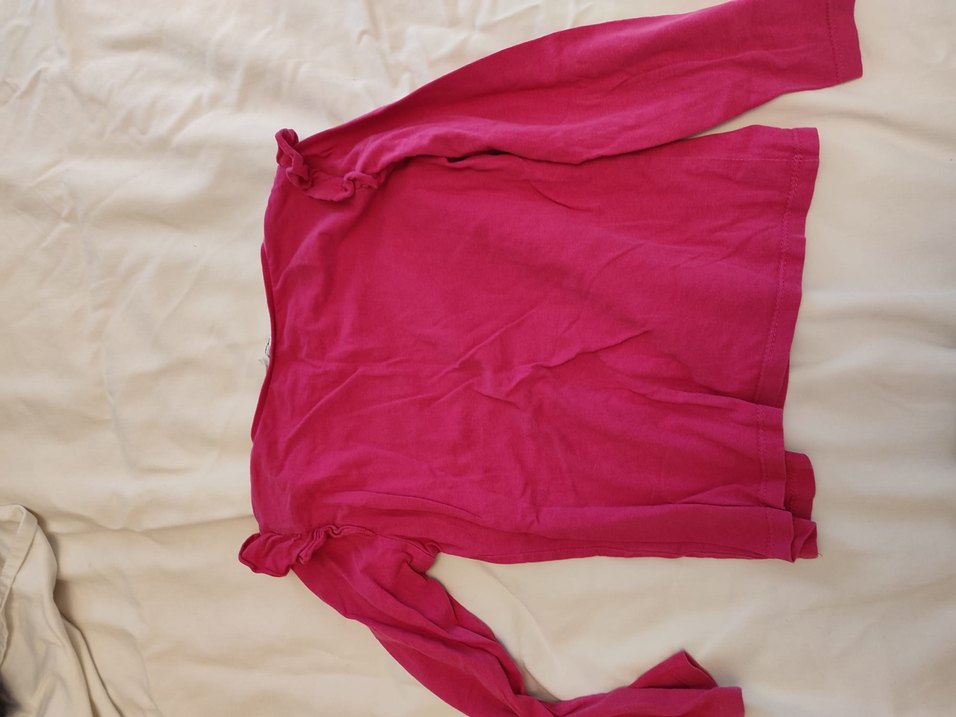 Renkli Desenli Pembe Çocuk üst - Görsel 3