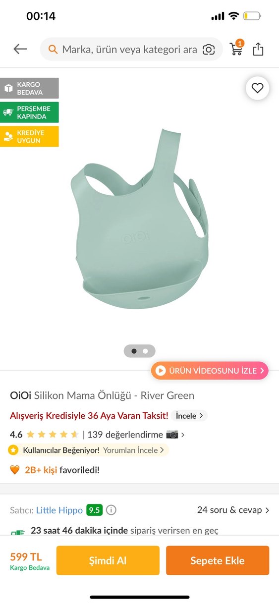 Borda Bebek Önlüğü - Görsel 4