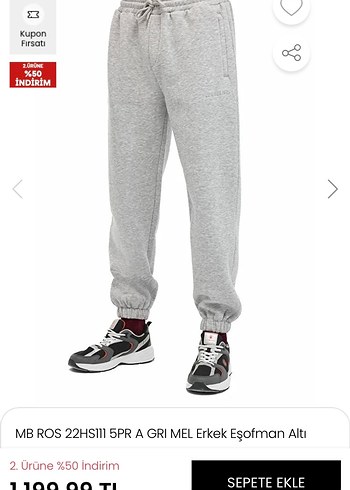 Orijinal Lumberjack Erkek Eşofman Altı - Görsel 6