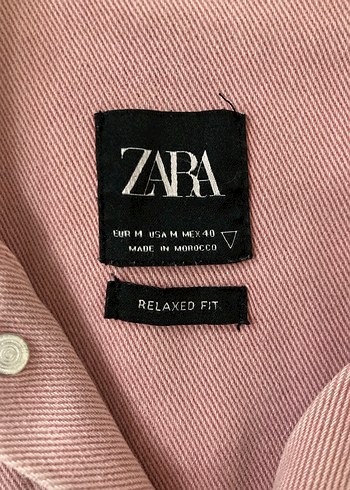 Orijinal Zara Erkek Gömlek Ceket - Görsel 4