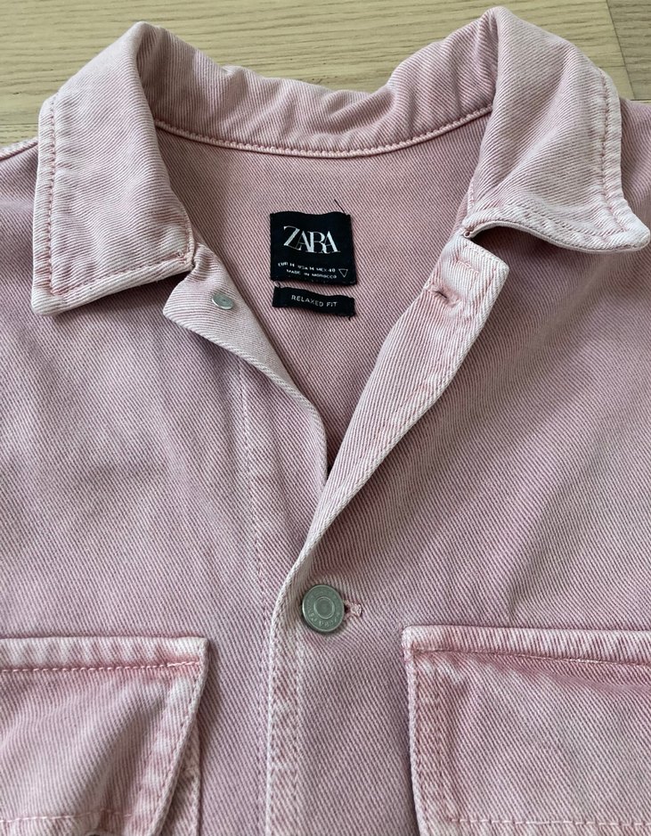 Orijinal Zara Erkek Gömlek Ceket - Görsel 3