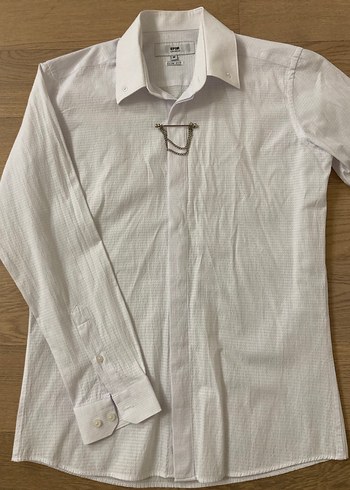 Efor Yaka İğneli Erkek gömlek - Görsel 5