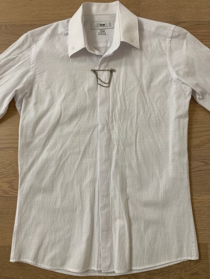 Efor Yaka İğneli Erkek gömlek - Görsel 2