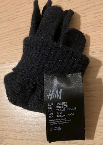 H&M kışlık yünlü eldiven - Görsel 3
