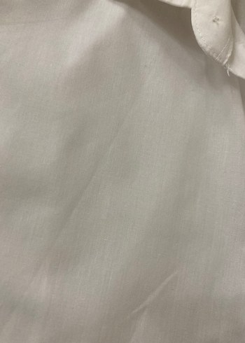 Kiğılı non ıron beyaz gömlek - Görsel 3