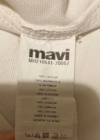 Mavi jeans kot ceket gömlek - Görsel 7