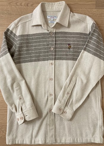 Orijinal US polo yünlü erkek gömlek - Görsel 2