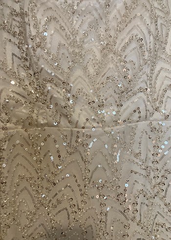 Boncuk taş ve pul işlemeli Söz Nişan Elbisesi - Görsel 6