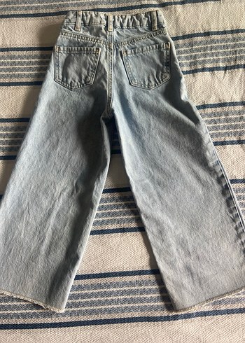 LC Waikiki Mıckey Mouse Baskılı Kız Kot Pantolon