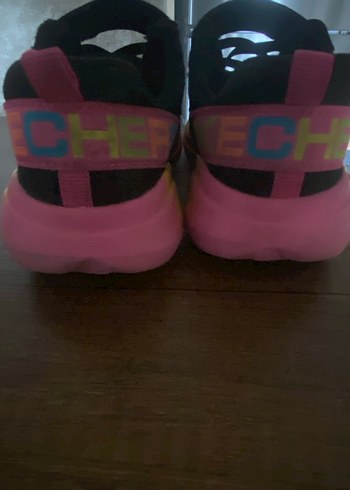 Kız Çocuk Siyah-Pembe Skechers Spor Ayakkabı - Görsel 3