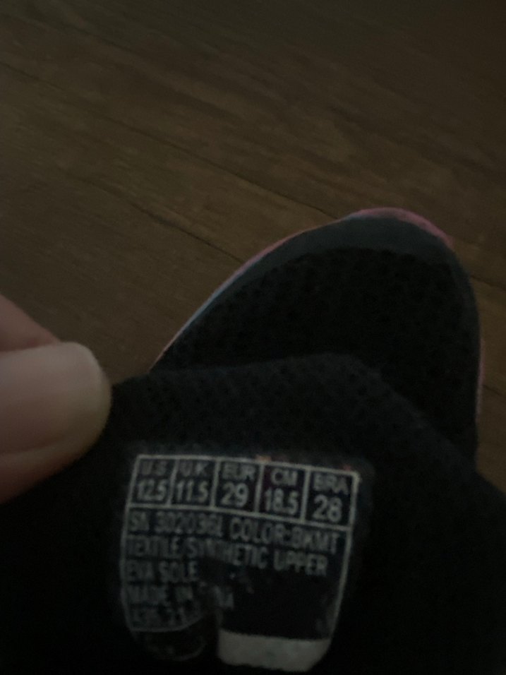 Kız Çocuk Siyah-Pembe Skechers Spor Ayakkabı - Görsel 4