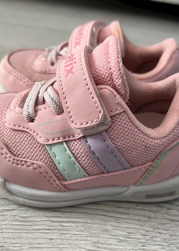 Pembe Kız Çocuk Spor Ayakkabı Velcro