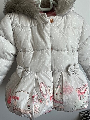 1 yaş kız bebek mont - Görsel 8