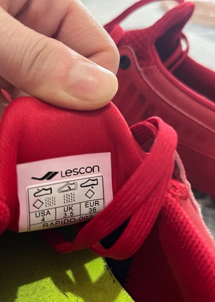 Lesson 36 numara spor ayakkabı - Görsel 3