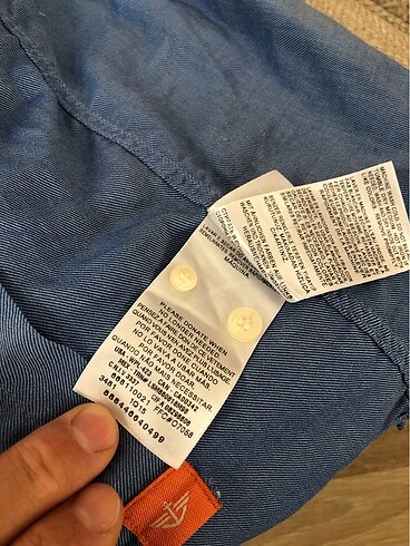 s Beden mavi Renk Dockers orijinal erkek gömlek