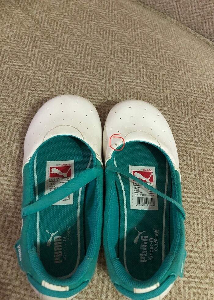 Puma orjinal 25 numara çocuk ayakkabısı - Görsel 3