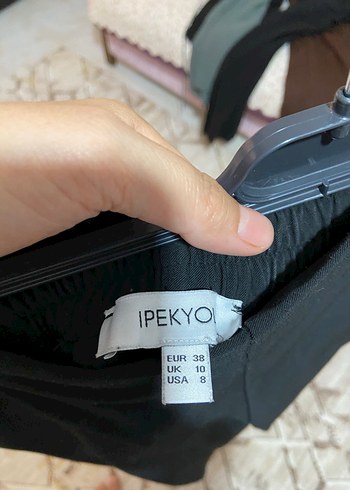 ipekyol Siyah Midi Kadın Kumaş Pantolon
