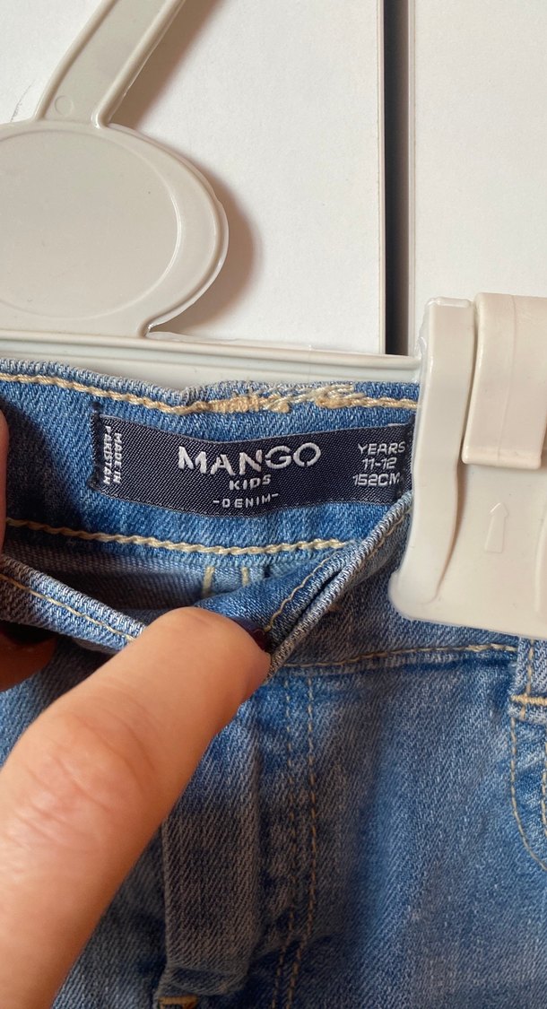MANGO Mavi Denim etek — görsel 2/3