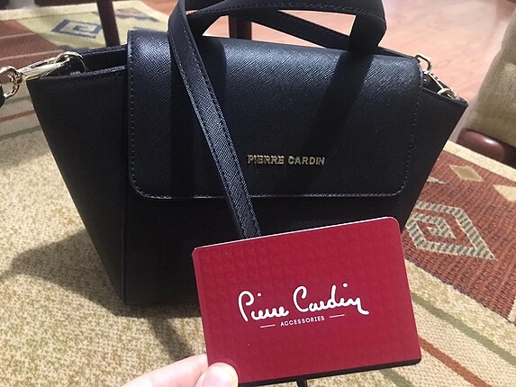 Pierre Cardin Pierre Cardin Askılı Siyah Çanta