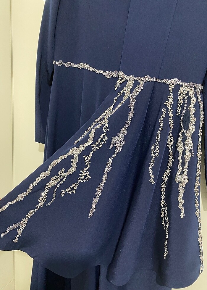 Tesettür Abiye özel dikim - Görsel 4