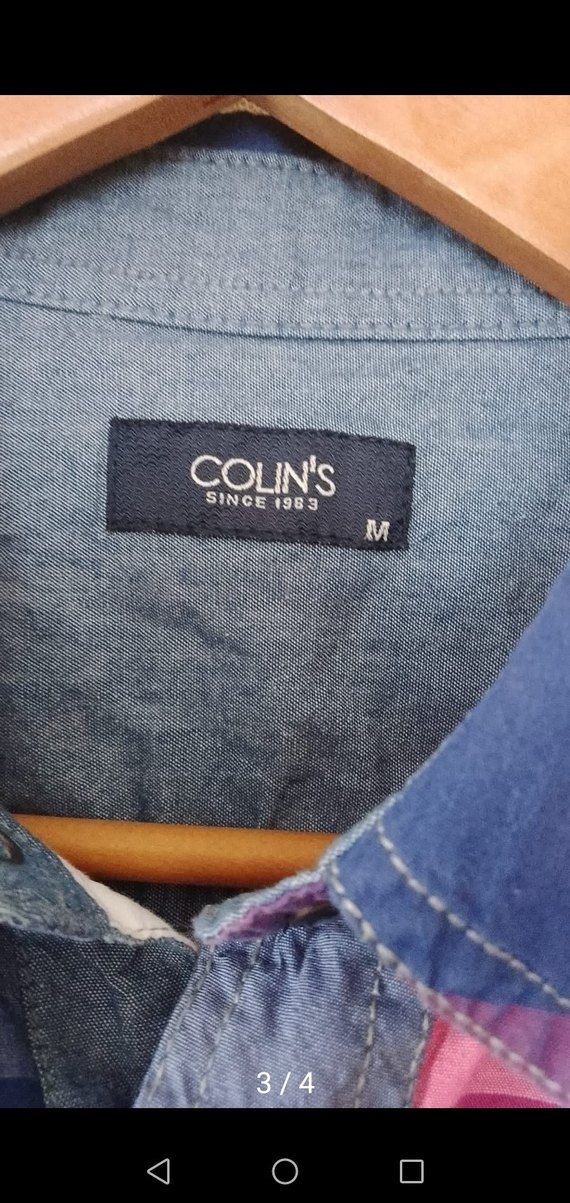 Bayan Kısa Kollu Kareli Gömlek - Görsel 3